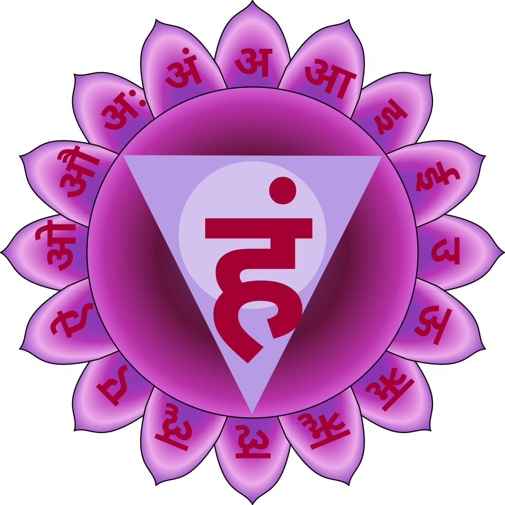 Image of Visshuddha resembling a flower with 16 petals.